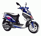 Road legal scooter BT49QT-7-EEC